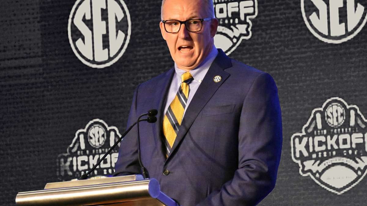 Greg Sankey at SEC Media Days